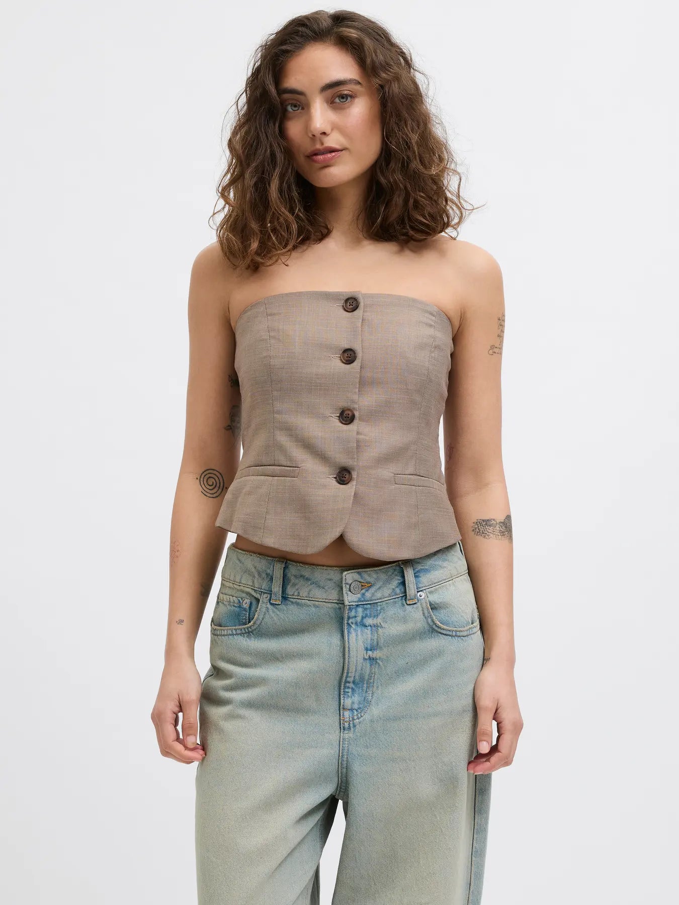 JJXX - Off shoulder top - Coriander - Lela