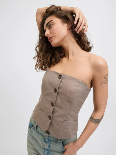 JJXX - Off shoulder top - Coriander - Lela