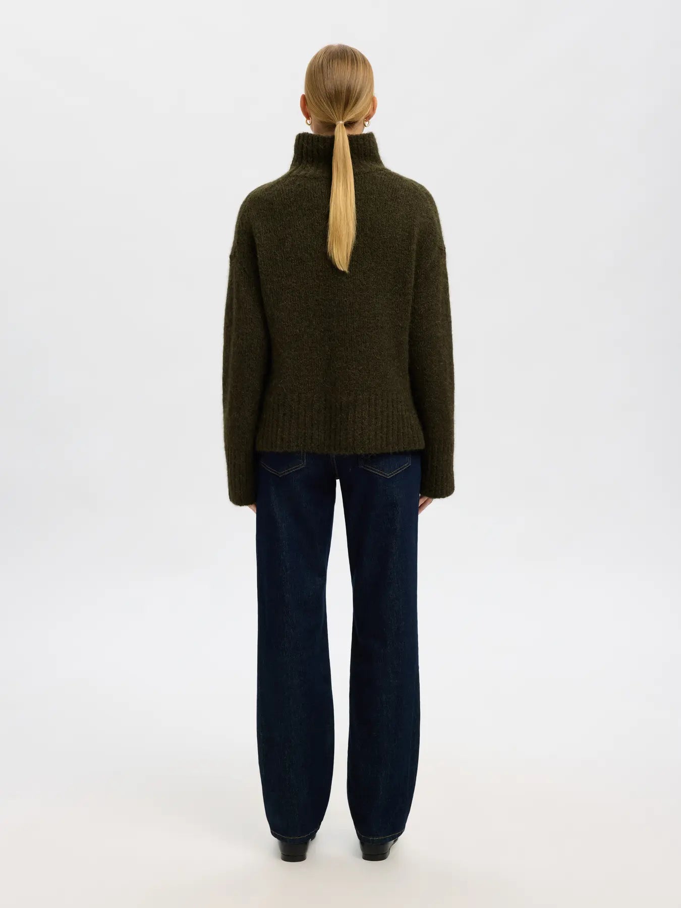 Selected Femme - Strik - Deep Depths - Gabriella High Neck