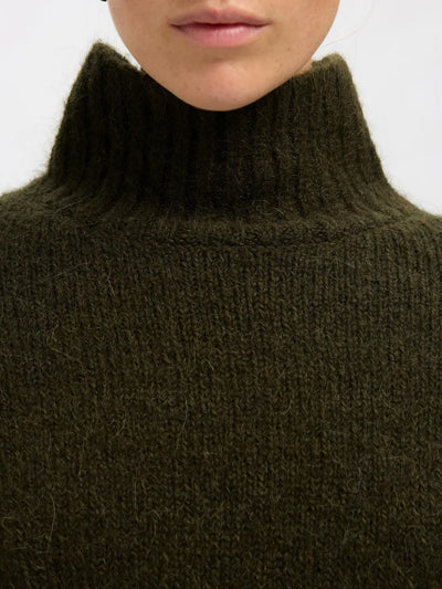 Selected Femme - Strik - Deep Depths - Gabriella High Neck