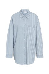 Noisy May - Skjorte - Medium Blue Denim - Katri
