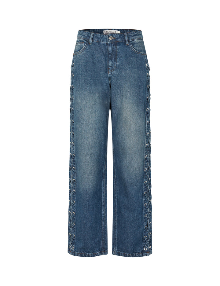 Global Funk - Jeans Denim Blue - Carlea-G (Bemærk Preorder Marts)