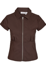 Noisy May - Top - Chocolate Brown - Wayne