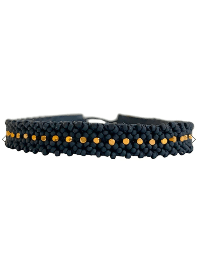 Ibu Jewels Smykker Håndlavet armbånd - Breeze Black - CG - Ibu Jewels