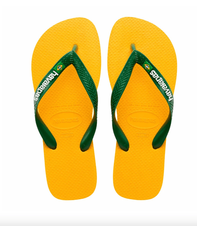 HAVAIANAS Sko HAVAIANAS - Brasil Logo pop yellow  - Klipklapper