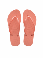 HAVAIANAS - Slim peach rose - Flip flops sss