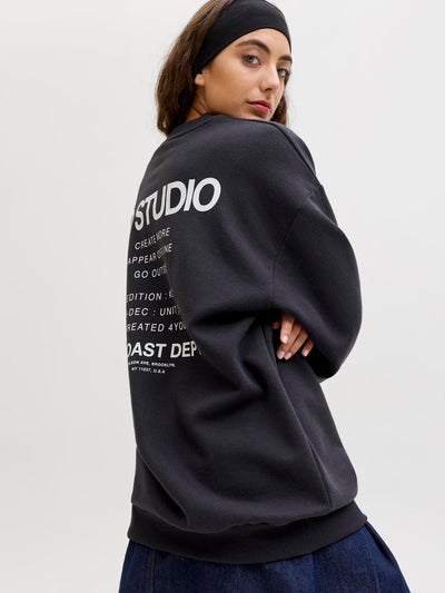 JJXX - Sweatshirt - Phantom Black - Sandra