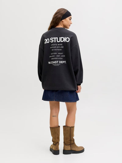 JJXX - Sweatshirt - Phantom Black - Sandra