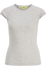 JJXX - T-shirt - Light grey melange - Star Raglan Tee