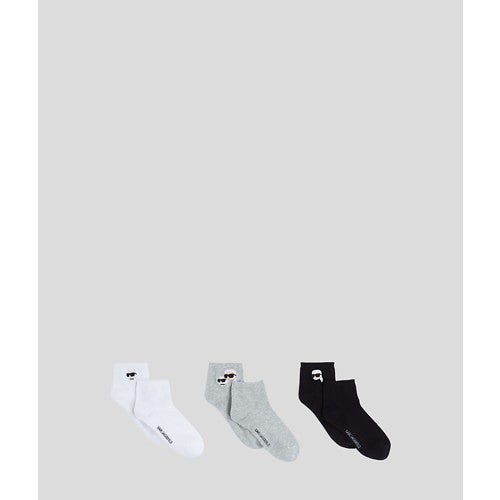 Socks - IKONIK 2.0 SOCKS 3 PACK - Karl Lagerfeld