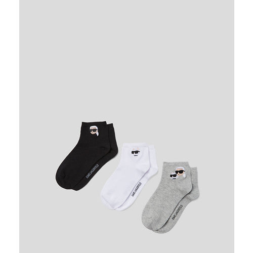 Socks - IKONIK 2.0 SOCKS 3 PACK - Karl Lagerfeld