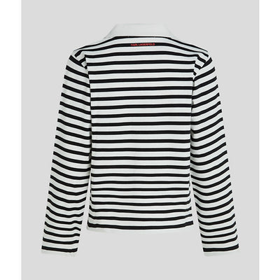 Karl Lagerfeld - Polo - Black/White - Ikon Patch sslv