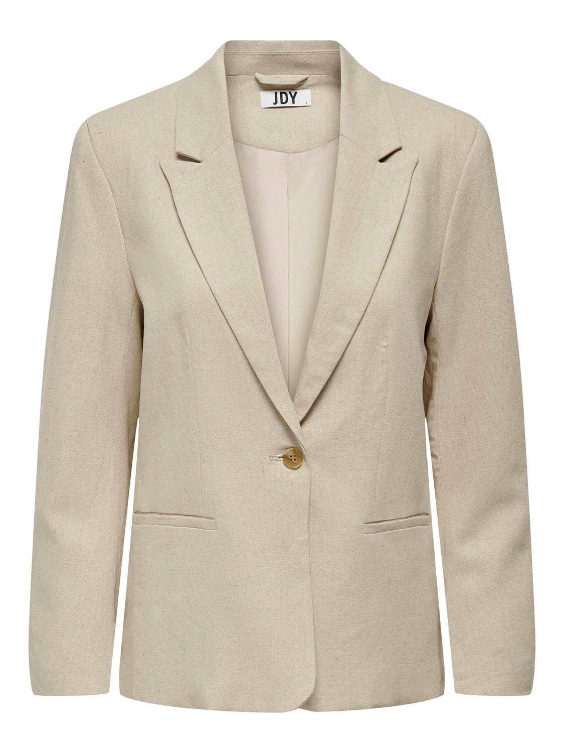 JDY Overdele JDY - Say Hør Blazer Jakke - Beige