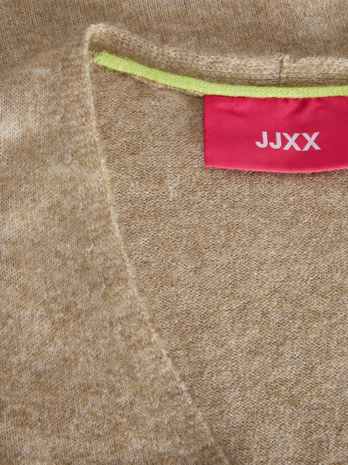 JJXX - V-neck oversized knit sweater - Beige - Lucca