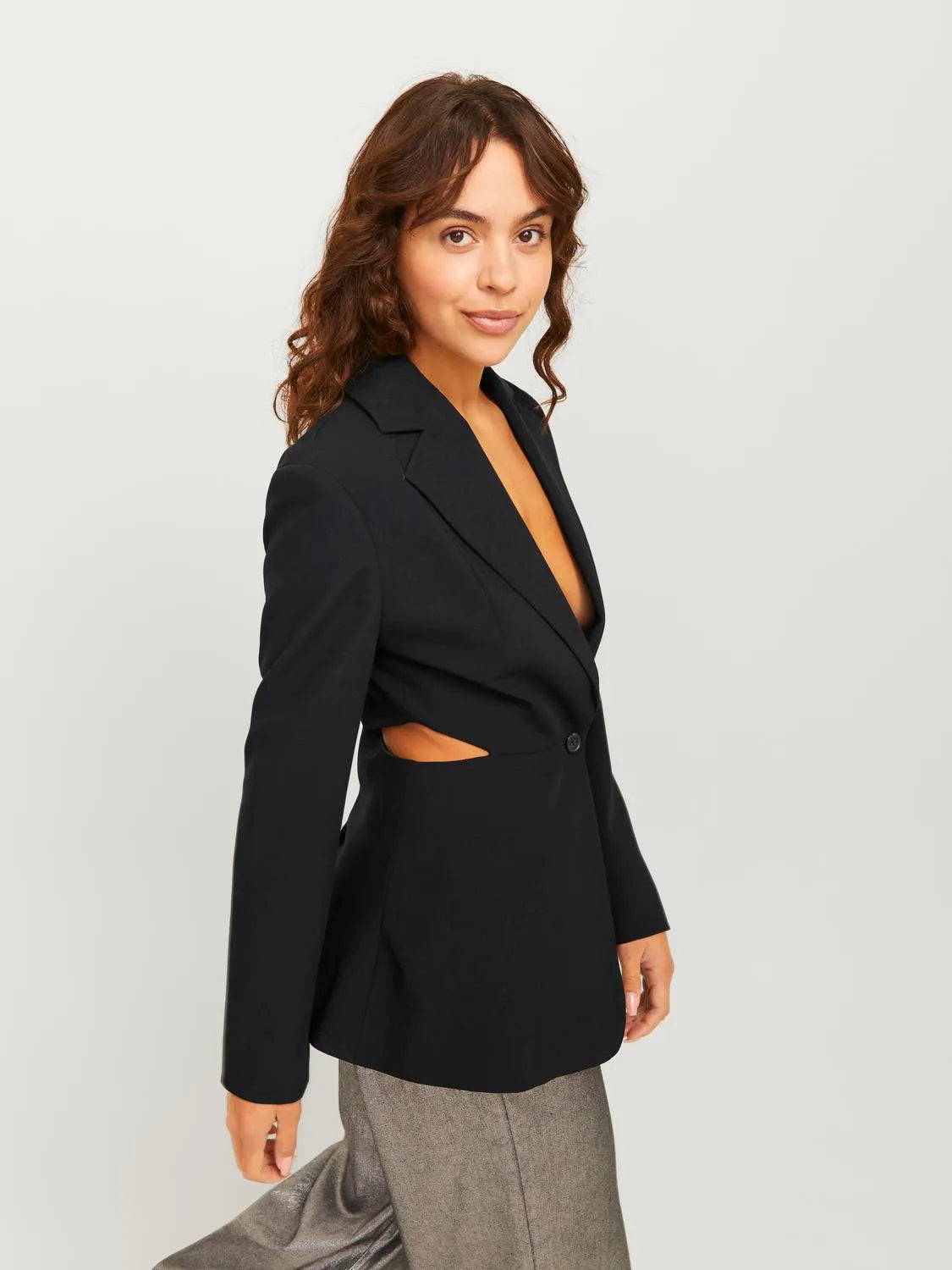 JJXX - Blazer - Slim fit with cut out - Black - Sofie