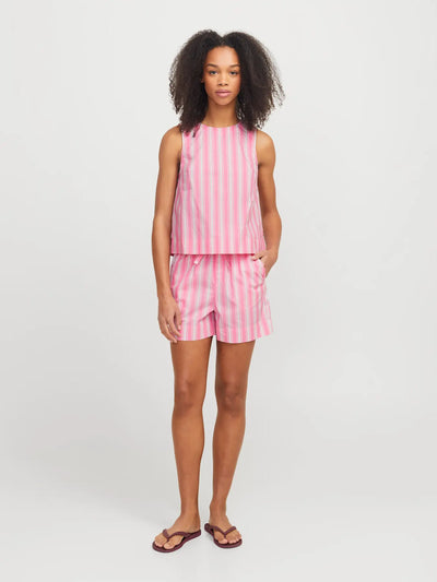 Cerise Stripes Pink Shirt - JJXX Jamie