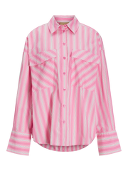 Cerise Stripes Pink Shirt - JJXX Jamie