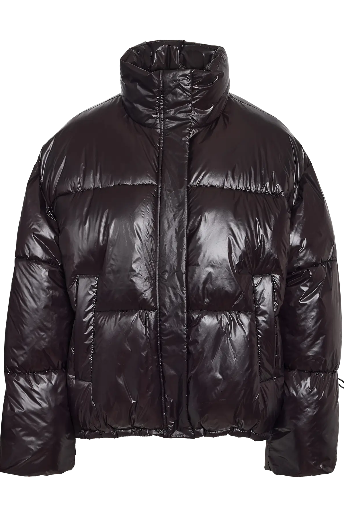 Noisy May - Puffer jakke - Black - Allie Shiny (PREORDER)
