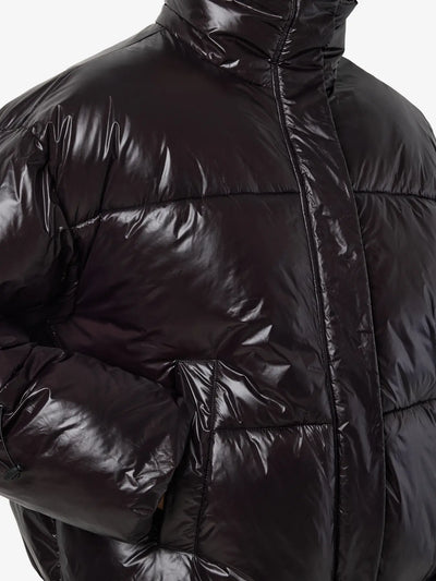 Noisy May - Puffer jakke - Black - Allie Shiny (PREORDER)