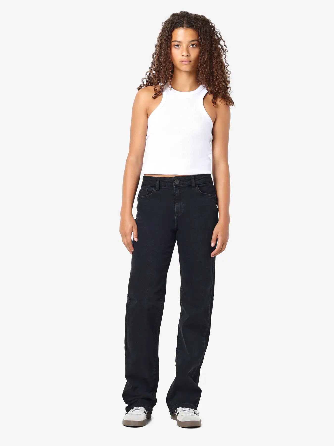 Light Blue Wide Leg Denim Jeans - Yolanda - Noisy May