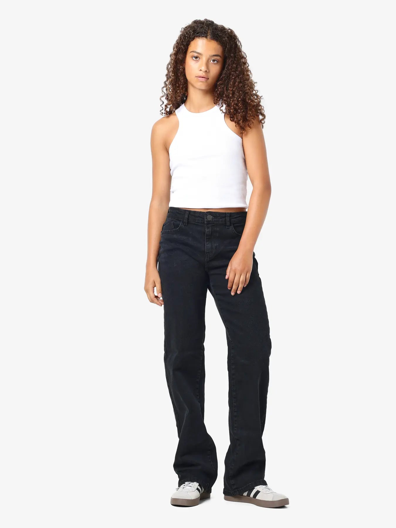 Light Blue Wide Leg Denim Jeans - Yolanda - Noisy May