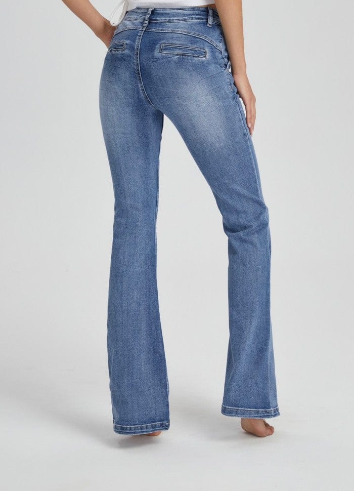 Cabana Living Underdele Light Denim Jeans - Alba 7133 - Cabana Living