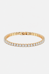 Andcopenhagen Jewelry - Tennis Bracelet - Gold Coloured - Nena