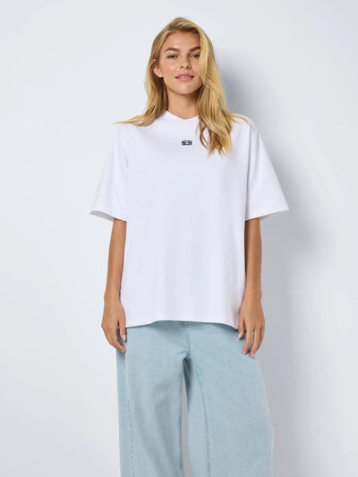 T-shirt - Oversize white - Kokoon - Noisy May