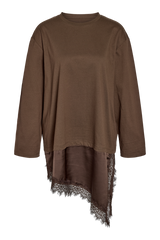 Noisy May - T-shirt - Chocolate Brown - Filla