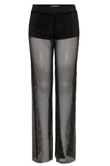 Only - Pants - Mesh rhine - black - Torvi