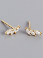 Andcopenhagen - Earrings - 18 carat Gold plated 925 sterling silver - Malina