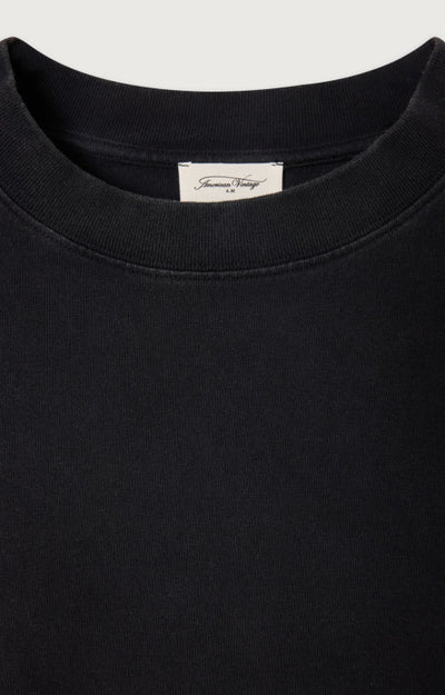 American Vintage - T-shirt - Black - Ample Mc colrond
