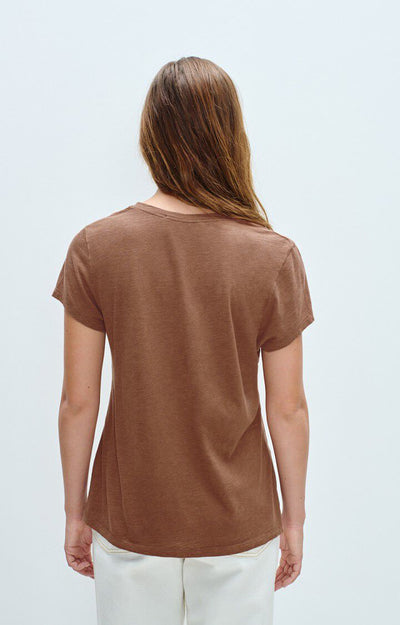 American Vintage - T-shirt - Chocolat Vintage - Jacksonville