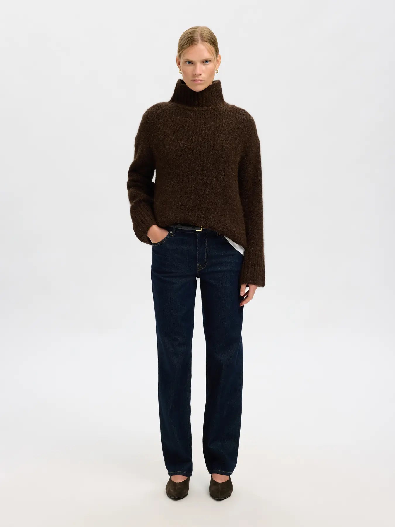 Selected Femme - Strik - Delicioso - Gabriella High Neck