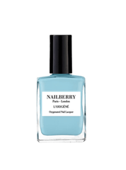 Pastel blue nail polish - Charleston - Nailberry sss