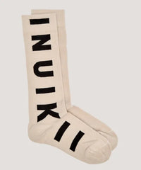 Inuikii - Socks - Taupe/Black - Jacquard