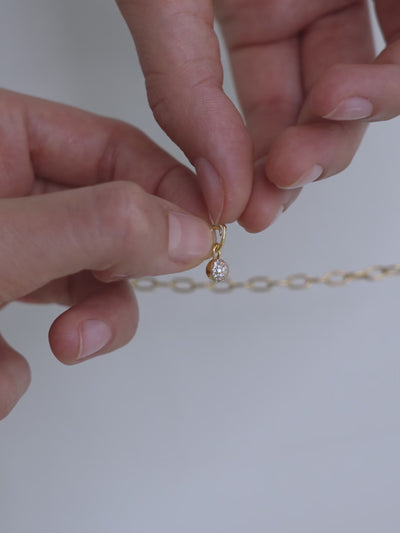 Enamel - Charm - Gold - Feminine Power