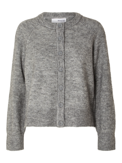 Selected Femme - Cardigan - Grey Melange - Rena