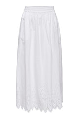 Only - Nederdel - Bright White - Tulum