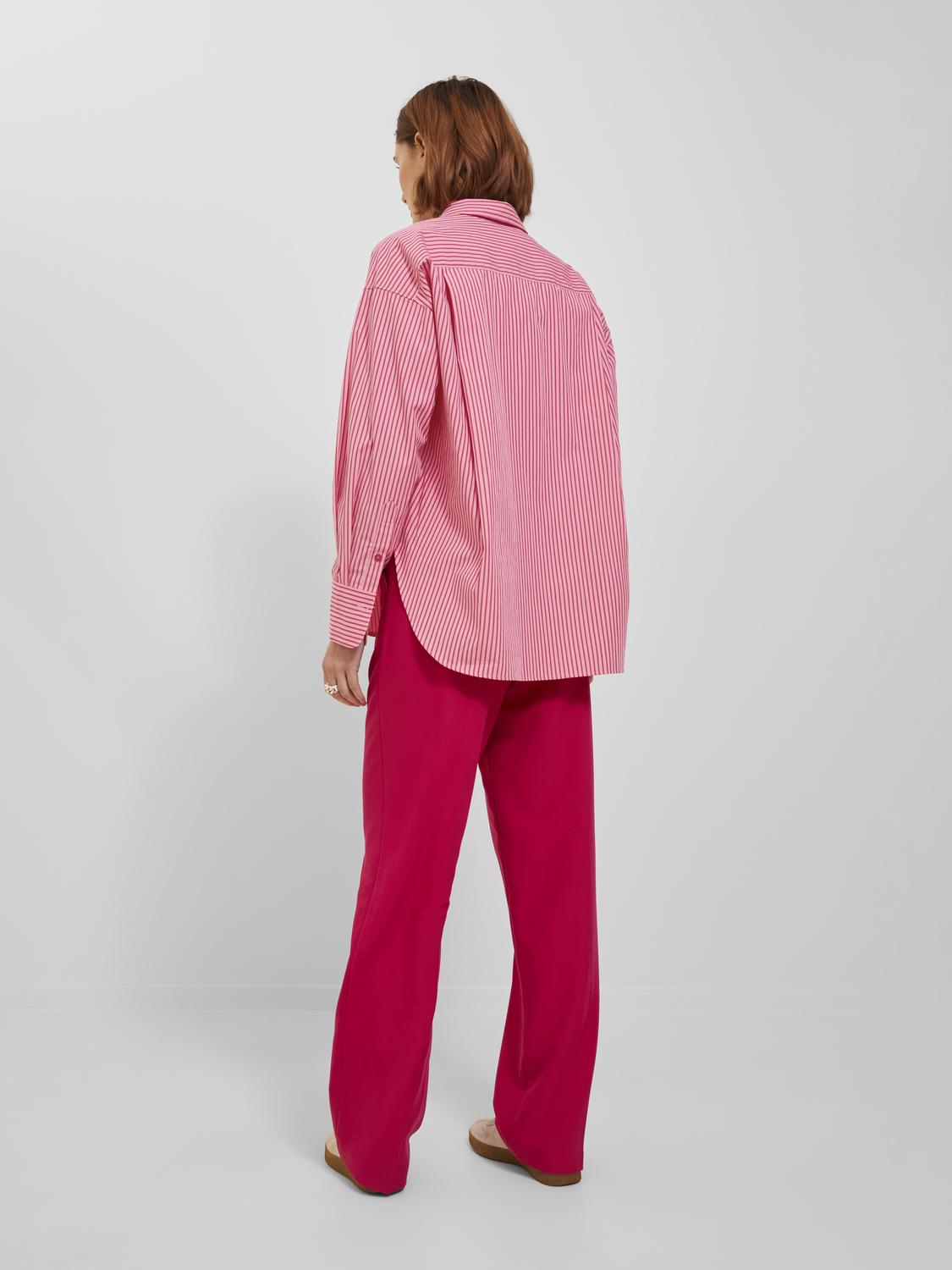 JJXX - Skjorte - Cerise Stripes Pink - Jamie