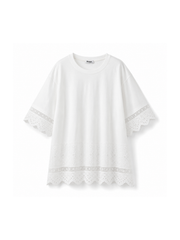 Sassy Copenhagen - T-shirt - Hvid Blonde - Liva