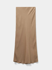 Satin skirt - Sand - S2452102 - Sofie Schnoor