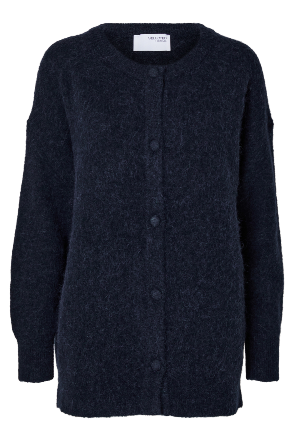 Long cardigan - Dark blue - Sia ras - Selected femme