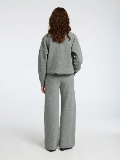 Selected femme - Trousers - Gray wool - Nukki 