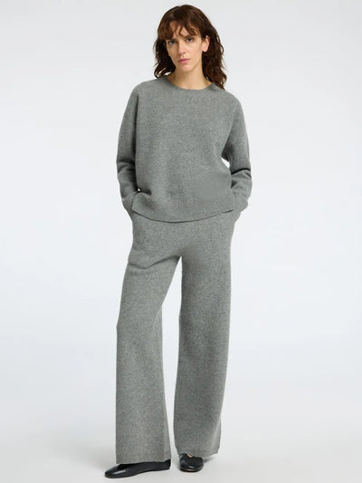 Selected femme - Trousers - Gray wool - Nukki 