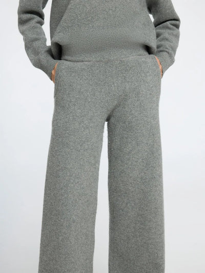 Selected femme - Trousers - Gray wool - Nukki 