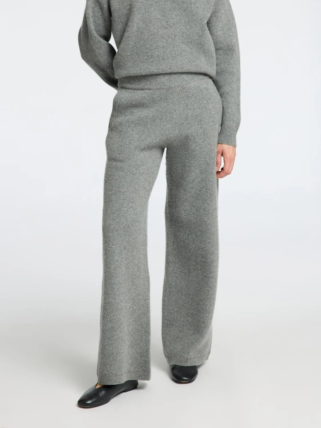 Selected femme - Trousers - Gray wool - Nukki 