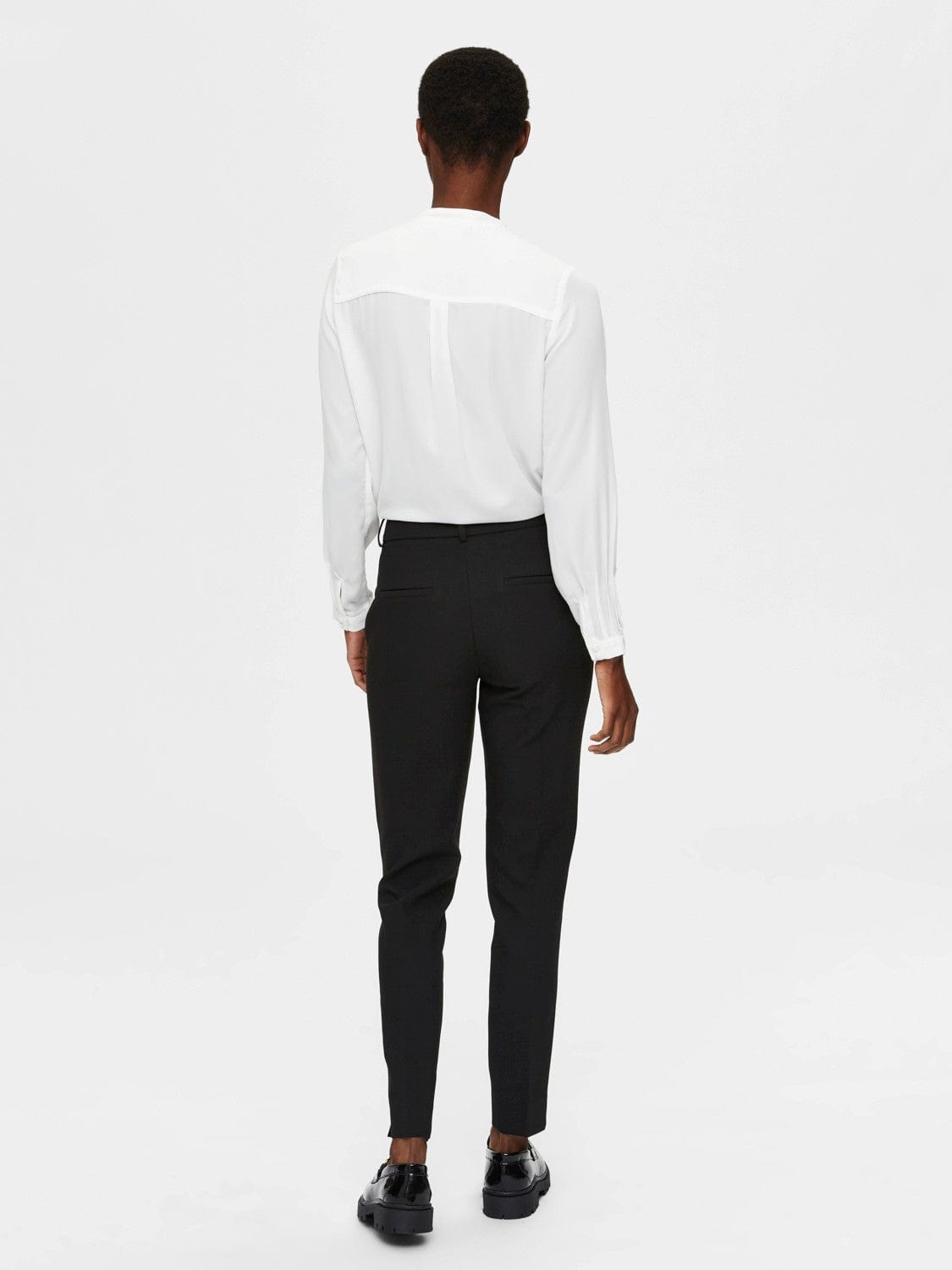 Selected Femme bukser Selected femme - Rita MW Slim pant Sorte bukser