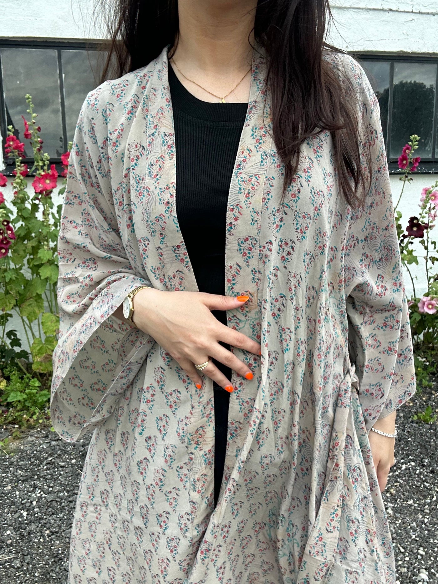 Cofur Accessories Silke Kimono - Dubai kimono lang - 100% Silke - Cofur 14