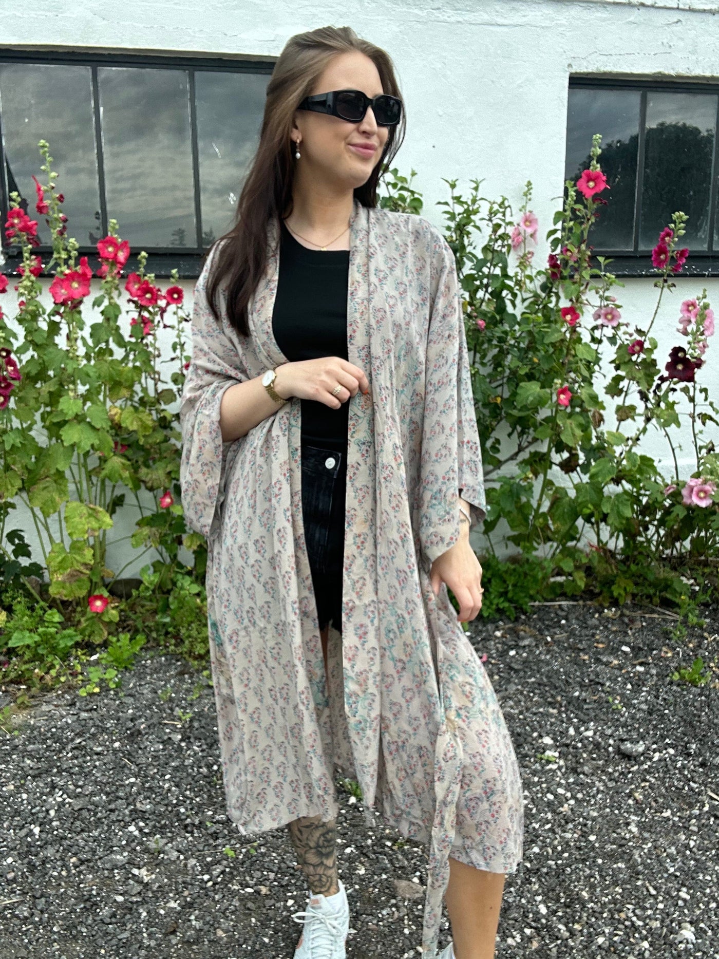 Cofur Accessories Silke Kimono - Dubai kimono lang - 100% Silke - Cofur 14